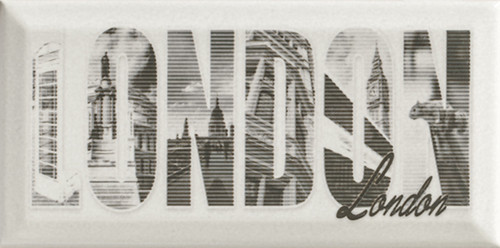 Forcados Grys LONDON Декор 19,8х9,8 Forcados Grys LONDON Декор 19,8х9,8