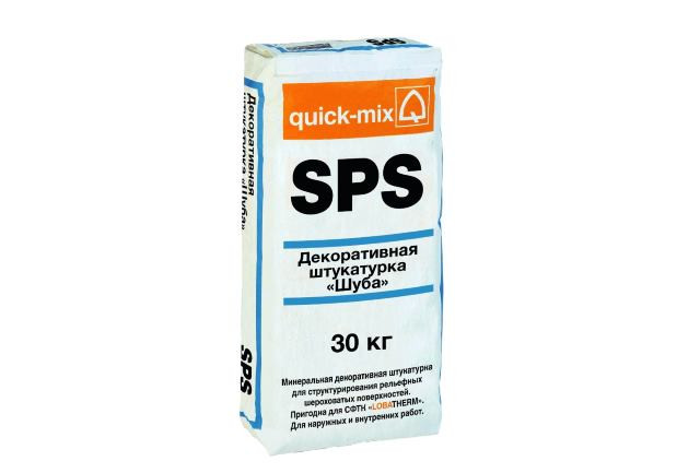 Декоративная штукатурка «Шуба» SPS 2 mm белая Декоративная штукатурка «Шуба» SPS 2 mm белая