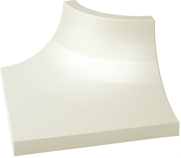 Inwesta/Gamma Biala/Bianco Profil C Glossy 4х4х3 Inwesta/Gamma Biala/Bianco Profil C Glossy 4х4х3