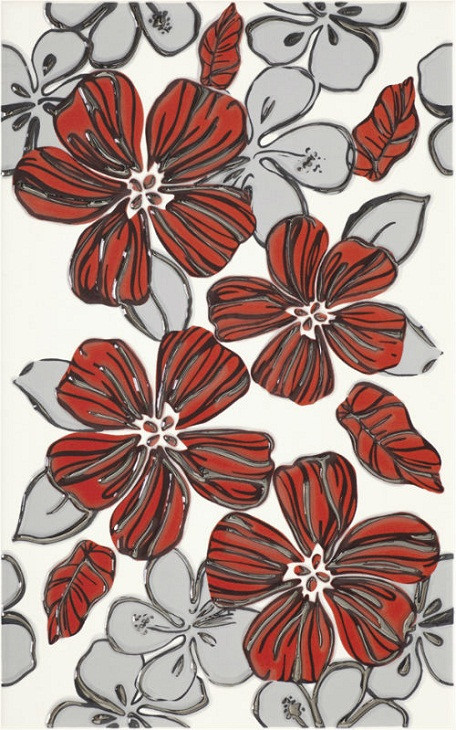 Vivian Rosa Kwiat Декор 25х40 Vivian Rosa Kwiat Декор 25х40