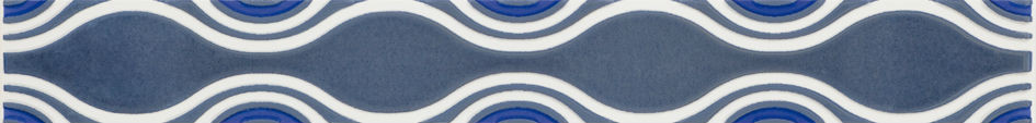 Vivian Blue Fala Бордюр 4,8х40 Vivian Blue Fala Бордюр 4,8х40