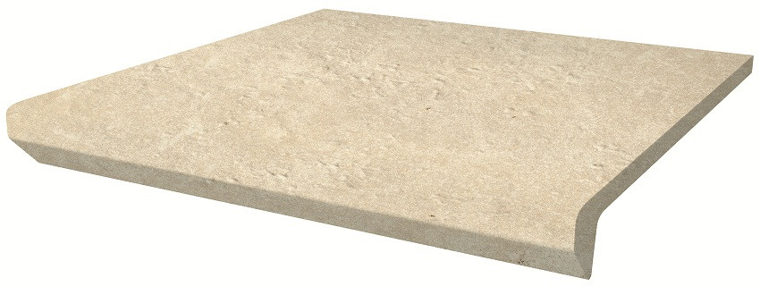 Scandiano Beige Ступень простая с капиносом структурная 30х33 Scandiano Beige Ступень простая с капиносом структурная 30х33