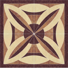Mistral Beige Poler Rozeta Декор 119,6х119,6 Mistral Beige Poler Rozeta Декор 119,6х119,6