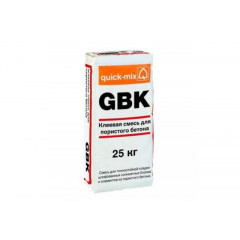 Зимняя клеевая смесь для пористого бетона GBK Зима