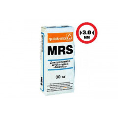 Декоративная штукатурка «Короед» MRS 3 mm белая
