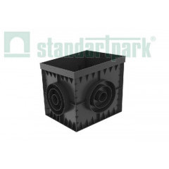 Дождеприемник PolyMAX Basic ДП-30.30 пластиковый черный Дождеприемник PolyMAX Basic ДП-30.30 пластиковый черный