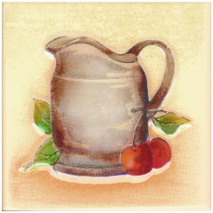 Vanilla Beige Mlecznik Декор 10х10