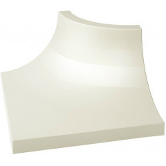Inwesta/Gamma Biala/Bianco Profil C Glossy  4х4х3