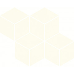 Uniwersalna Prasowana Bianco Romb Hexagon Мозаика 20,4х23,8