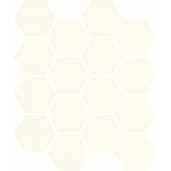 Uniwersalna Prasowana Bianco Hexagon Мозаика 22х25,5