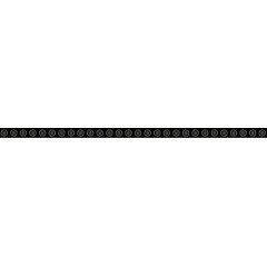 Piumetta Nero Бордюр 2,3х59,5 Piumetta Nero Бордюр 2,3х59,5