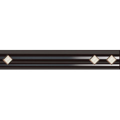 Secret Nero Kostki Мurano Бордюр 4,8х29,5 Secret Nero Kostki Мurano Бордюр 4,8х29,5
