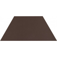 Natural Brown Trapez Плитка напольная гладкая 12,6х29,6х1,1